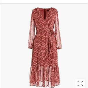 JCrew Faux Wrap Dress